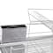 MegaChef 15.5" Stainless Iron Dish Rack with Shelf